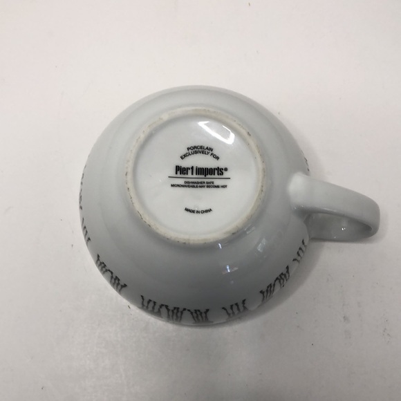 Pier 1 Imports Zebra 16 oz Ceramic Mug - Picture 5 of 5